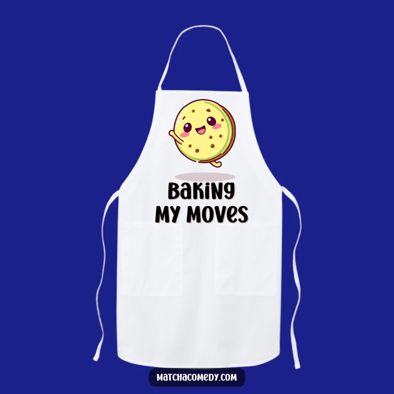 Funny Kawaii Matcha Apron - Cartwheel Baking Fun, Perfect Baker's Funny Gift