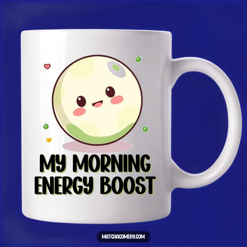 Funny Kawaii Matcha Ball Rolling Mug - Perfect Playful Gift for Tea Lovers