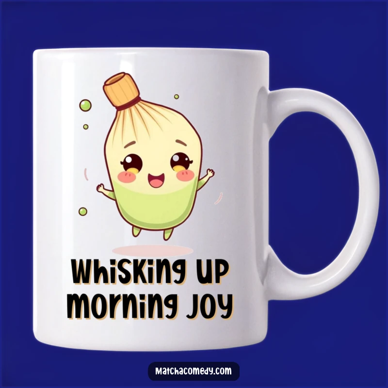 Funny Matcha Whisk Mug: Merry Spinning Tea Friend - Perfect Gift!