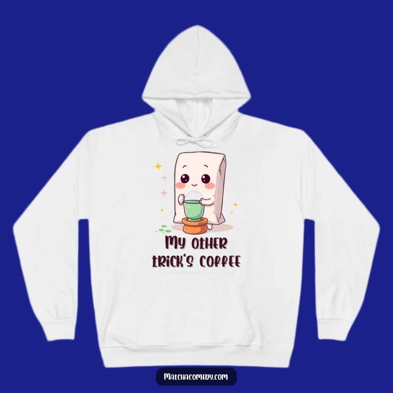 Cozy Funny Kawaii Matcha Powder Magic Hoodie - Enchanting & Warm Gift