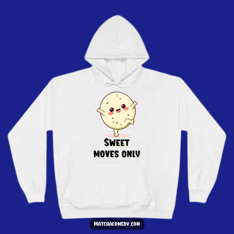 Funny Kawaii Matcha Cookie Hoodie - Cartwheel Energy, Cozy & Hilarious Gift for Fans