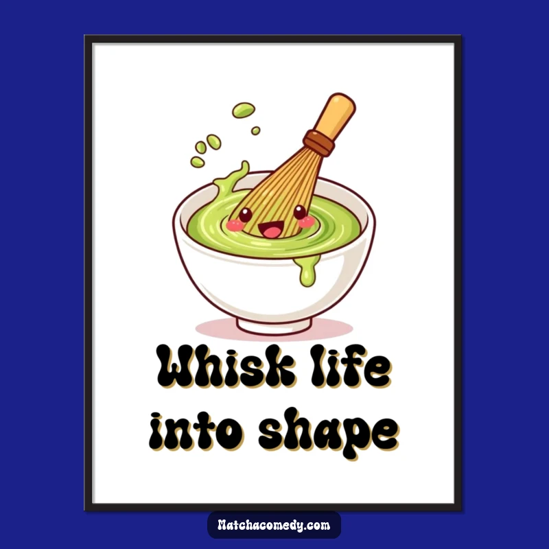 Funny Free Printable Wall Art: Whisk Spin Downloadable Decor for Kitchen