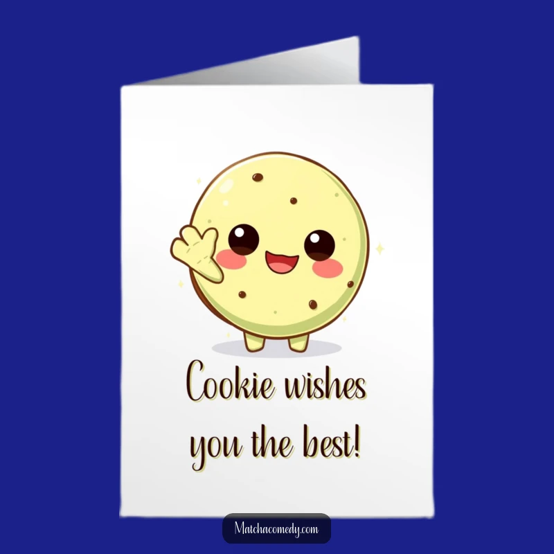 Free Printable Kawaii Matcha Cookie Birthday Card - Funny Downloadable Greeting