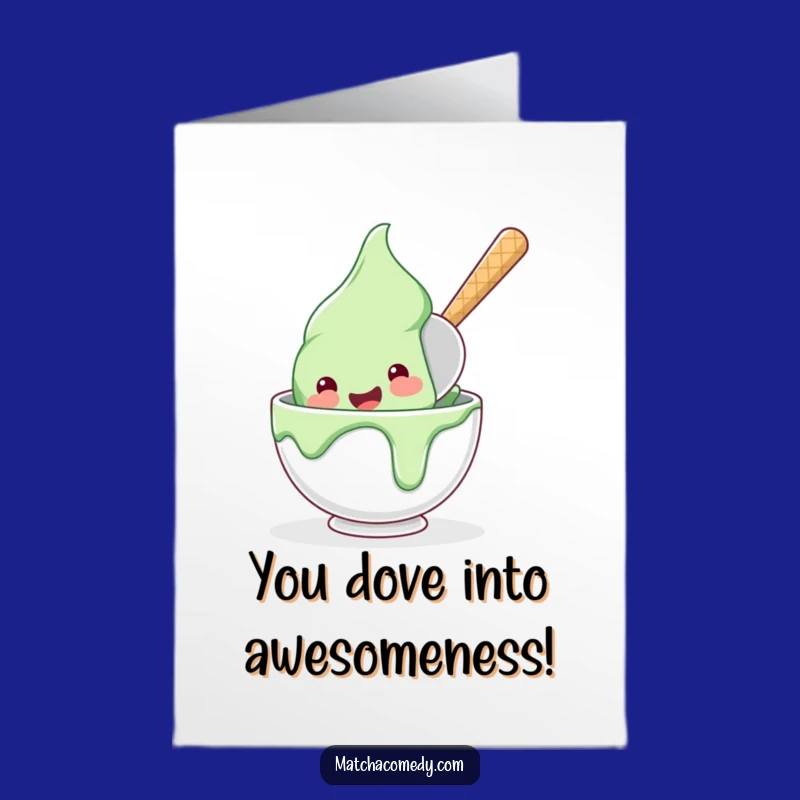 Congratulate them with a splash of fun using this free printable card. Print at home for a delightful and exciting message.