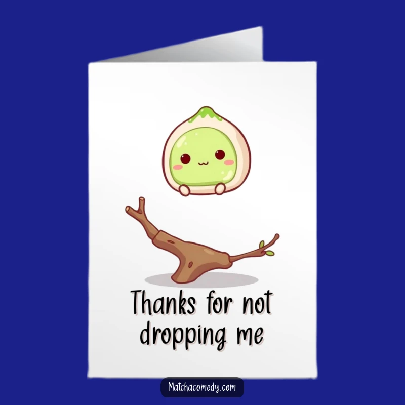 Free Printable Wobbly Mochi Thank You Card - Hilarious Downloadable!