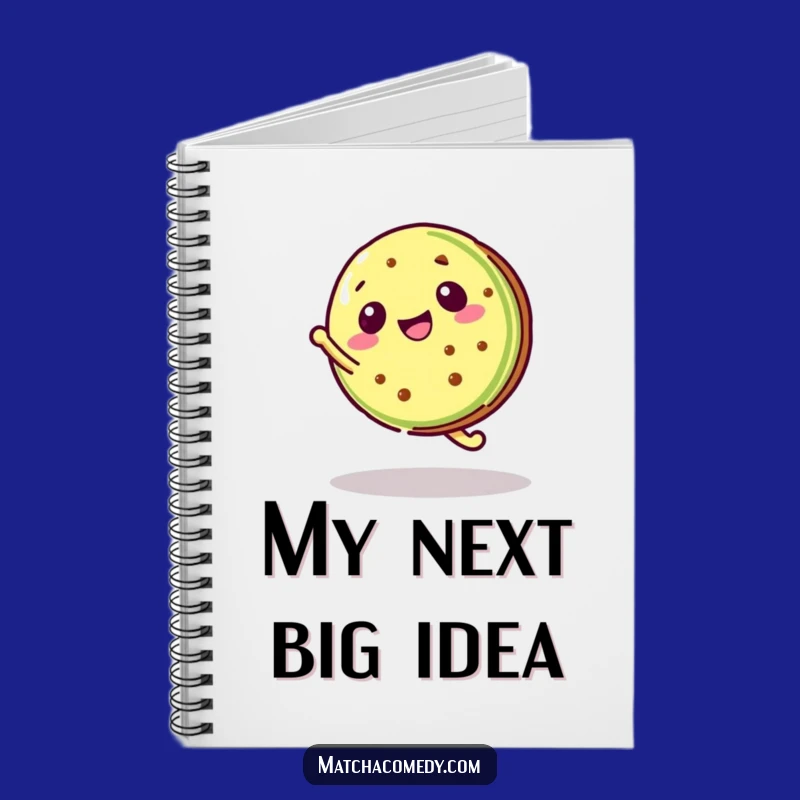 Funny Kawaii Matcha Notebook - Cartwheel Fun, Perfect Funny Gift for Journaling