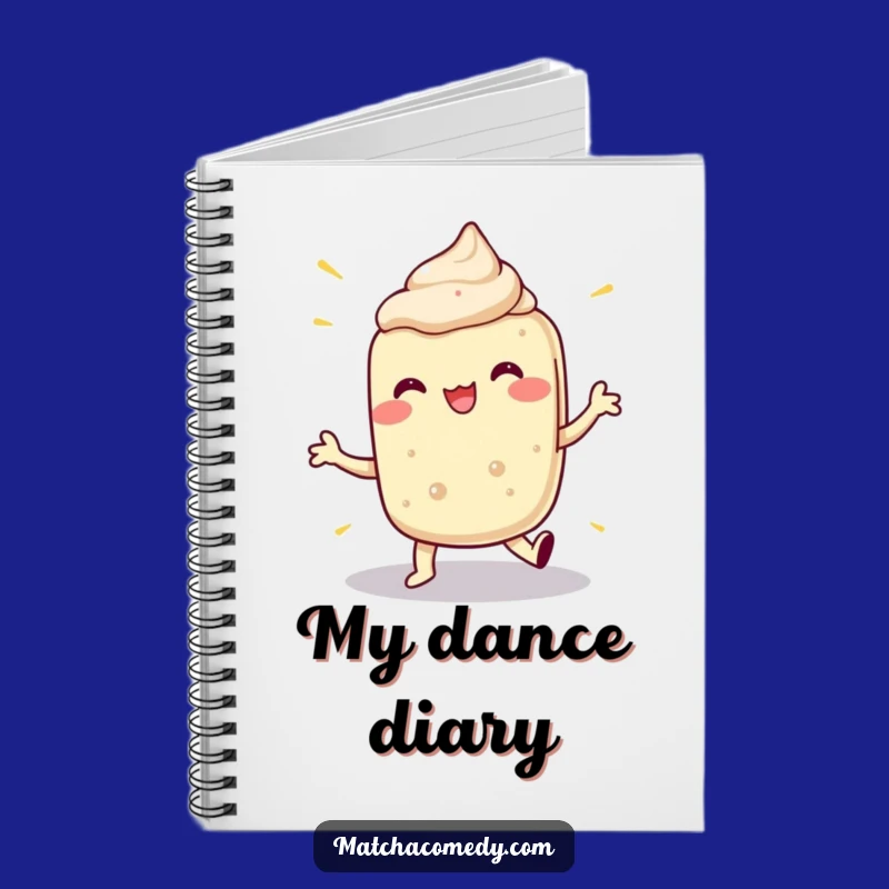 Funny Matcha Dessert Dance Notebook: Jot Down Ideas with Hilarious Flair