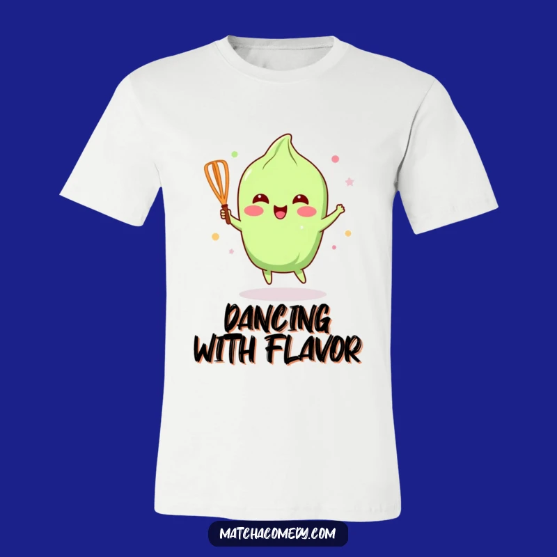Funny Happy Matcha Whisk T-Shirt: Joyful & Cute Drinkwear Gift
