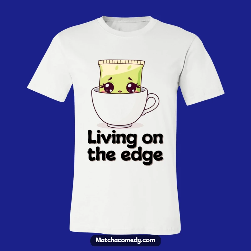 Funny Surprised Matcha T-Shirt: Hilarious Tea Lover Apparel and Gift for Her