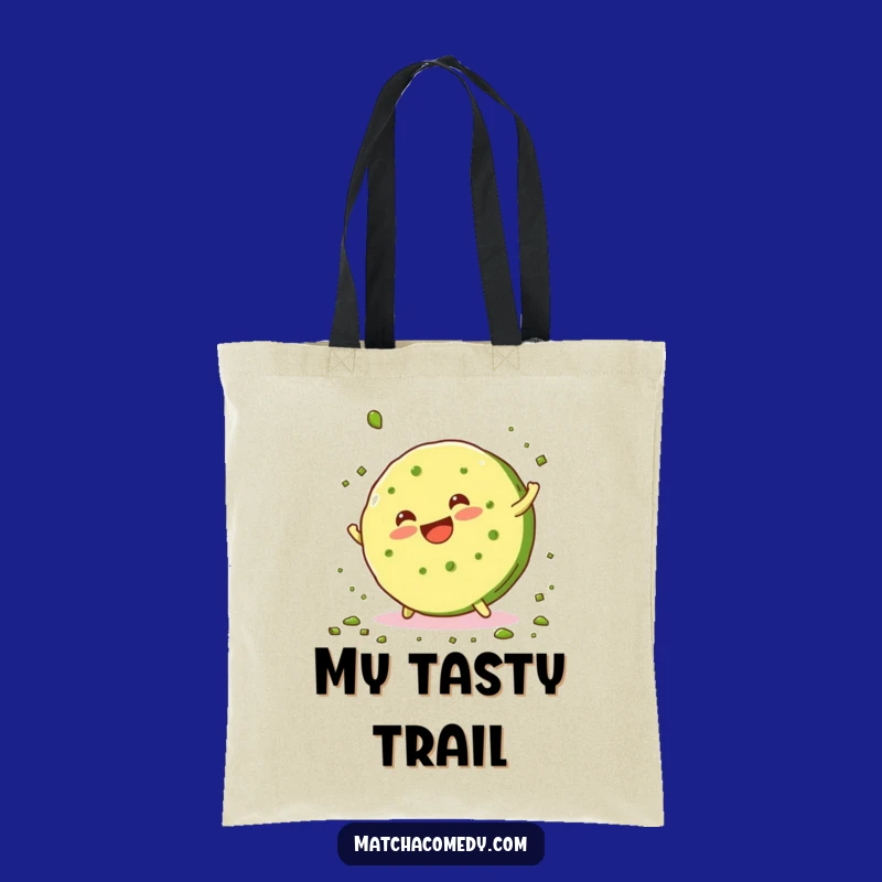 Funny Matcha Cookie Cartwheel Tote: Carry Your Sweet Fun!